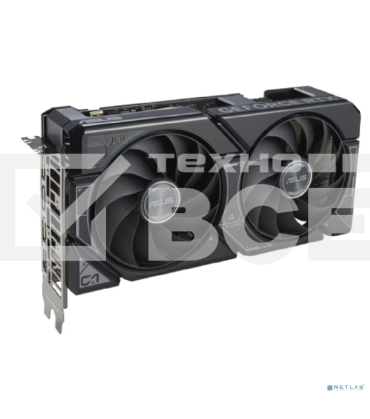 Видеокарта Asus DUAL-RTX4060TI-O8G-EVO NVIDIA GeForce RTX 4060TI 8Gb PCI-E 4.0 128bit GDDR6 2565/18000 HDMIx1 DPx3 HDCP Ret