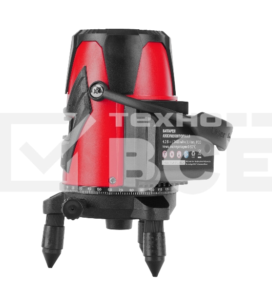 Лазерный уровень MTX MXL RED, 30 м, красный луч, акк. Li 2400 mAh, сумка, резьба 5/8'