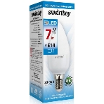 Лампа светодиодная Smartbuy 7W/6000/E14 (SBL-C37-07-60K-E14), фото7
