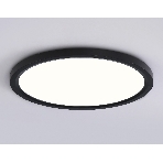 Светильник светодиодный ультратонкий Ambrella light FZ1910 BK черный IP54 44W 3000K-6500K CCT-переключатель D600*25 (Без ПДУ), фото8