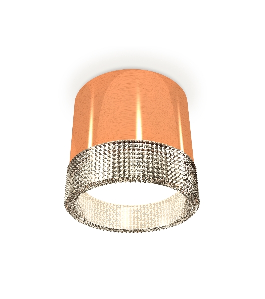 Светильник Ambrella Light XS8122020 PPG/CL золото розовое полированное/прозрачный GX53 (C8122, N8480)