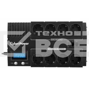 Источник бесперебойного питания CyberPower BR700ELCD 700VA/420W USB/RJ11/45 (4+4 EURO)