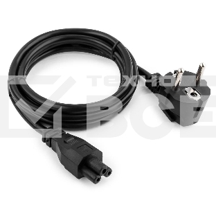 Кабель Кабель питания для ноутбуков Cablexpert PC-186-ML12 1.8м, 3-pin, с зазем., пакет