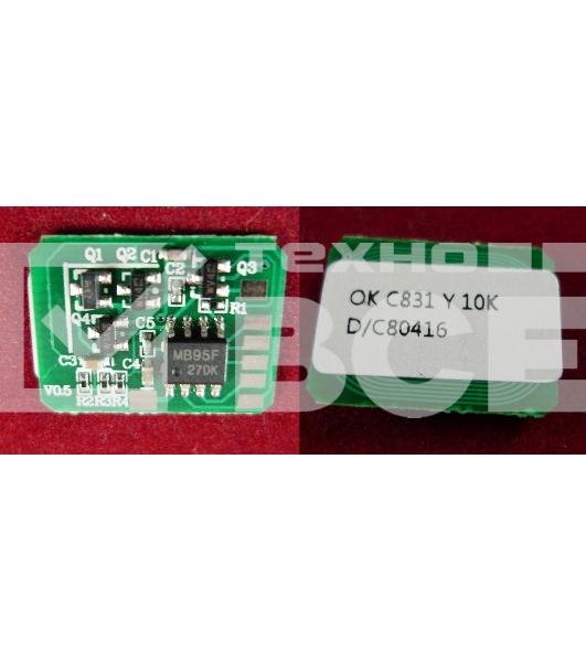 Чип ELP для OKI C831/841, Yellow, 10K (44844505) (ELP Imaging)