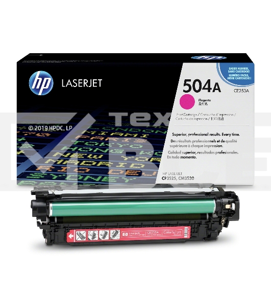 Картридж лазерный HP CE253A пурпурный CLJ CM3530/CP3525 (7000стр.)
