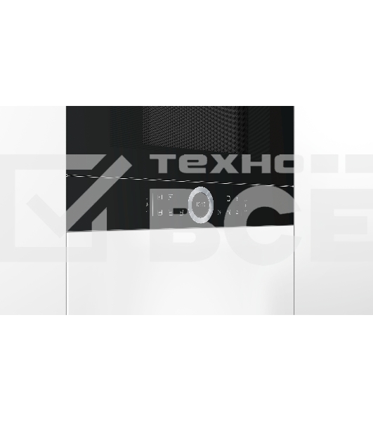 Микроволновая печь встраиваемая Bosch BFL634GB1 чёрный, 21 л, 900 Вт, переключатели - поворотный механизм/сенсор