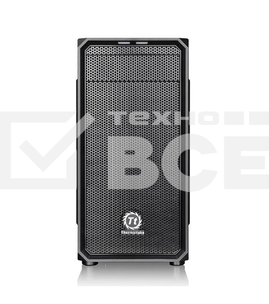 Корпус Thermaltake  Versa H15 черный без БП mATX 4x120mm 1xUSB2.0 1xUSB3.0 audio bott PSU