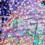 Гирлянда Нить 10м, 100 LED, цвет: RGB. свечение с динамикой  (при использовании контроллера), 230 В, фото3