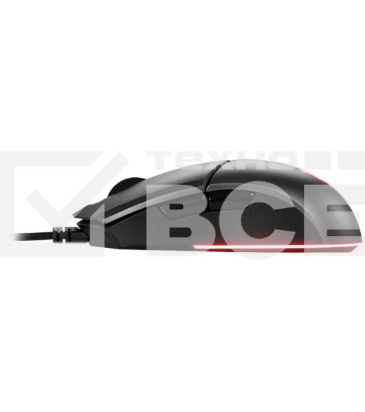 Мышь проводная MSI Clutch GM11 черный, 5000 dpi, USB, кнопки - 6