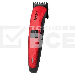 Триммер Atlanta ATH-6904 (red) аккумуляторный для волос
