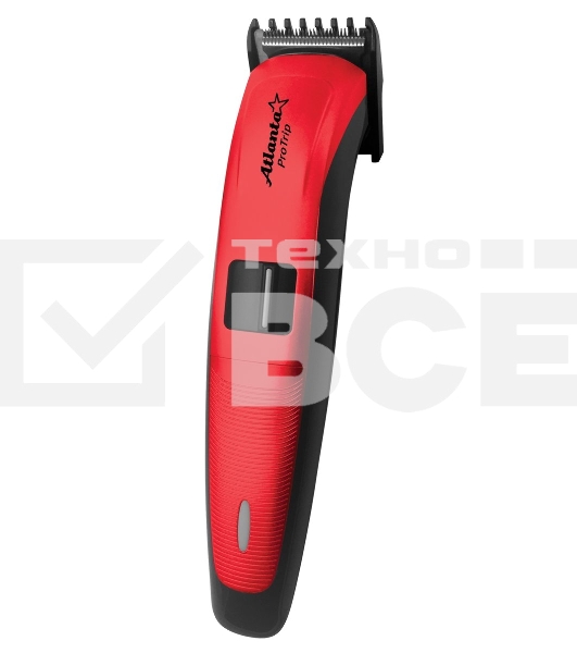 Триммер Atlanta ATH-6904 (red) аккумуляторный для волос