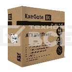 Компьютерный корпус Miditower ExeGate EVO-8225-NPX500 (ATX, БП 500NPX с вент. 12см, 2*USB+1*USB3.0, черный, 2 вент. с RGB подсветкой и полоса на передней панели, боковая панель - закаленное стекло), фото6