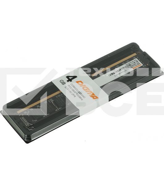 Оперативная память Digma, DDR3, 4GB (1x4 GB), 1333 MHz, CL9