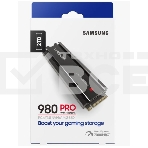 Накопитель SSD Samsung 980 PRO MZ-V8P2T0CW, 2Tb, PCIe 4.0 x4, M.2 2280, NVMe, R/W 7000/5100, с радиатором, фото13