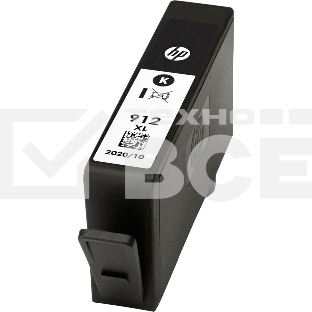 Картридж струйный HP 912 3YL84AE черный (825стр.) для HP OfficeJet 801x/802x