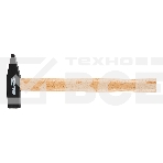 Молоток Sparta слесарный 500 г квадратный боек деревянная рукоятка, фото3