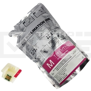 Картридж струйный Cactus CS-EPT7413 (T7413) пурпурный (1100 мл) для Epson SureColor SC-F6000/6200/7000