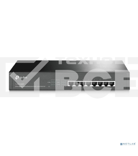 Коммутатор TP-LINK TL-SG1008MP 8-портовый настольный/монтируемый в стойку гигабитный коммутатор с 8 портами PoE+