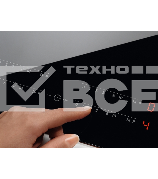 Индукционная варочная поверхность Electrolux EIT60443X черный