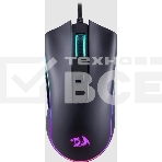 Мышь проводная Redragon Cypher 72075, черный, 12800 dpi, USB, кнопки - 7, фото 1