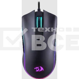 Мышь проводная Redragon Cypher 72075, черный, 12800 dpi, USB, кнопки - 7