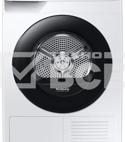 Сушильная машина Samsung DV90T5240AW/LP белый, 9 кг, сушка - тепловой насос, программ - 14, 60 x 85 x 65 см
