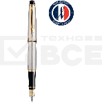 Ручка перьевая Waterman Expert 3 (CWS0951940) Stainless Steel GT F сталь подар.кор., фото 1