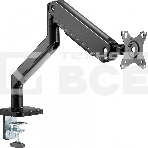 Кронштейн для мониторов Ultramounts UM730 черный 17'-45' макс.16кг крепление к столешнице поворот и наклон, фото6