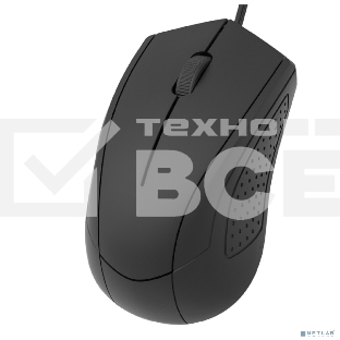 Мышь проводная CBR CM 109 черный, 1000 dpi, USB, кнопки - 3