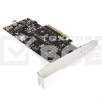 Переходник ExeGate EXE-597E2 (2 x M.2 M key -> PCI-E x8 v3.0, для установки двух SSD M.2 2230/2242/2260/2280/22110 M key NGFF в слот PCI-E, материнская плата должна быть c функции Bifurcation PCI-E), фото2