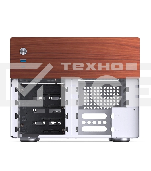 Корпус без блока питания JONSBO N4, Mini-Tower, 1x120mm, 1xUSB-A 3.0 + 1xUSB-C 3.2, SFX PSU Support, mATX, mITX White