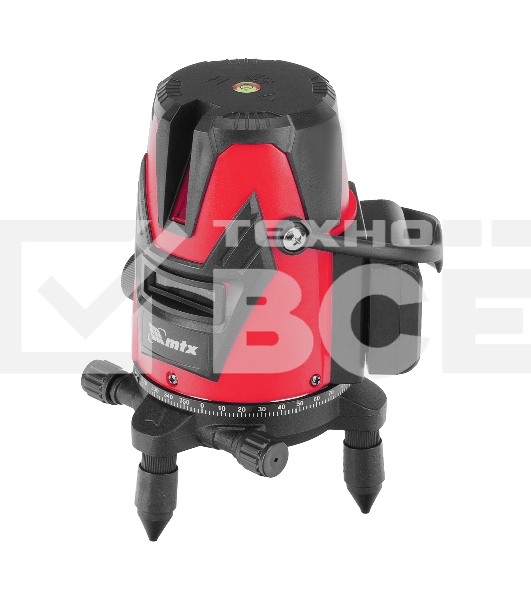 Лазерный уровень MTX MXL RED, 30 м, красный луч, акк. Li 2400 mAh, сумка, резьба 5/8'