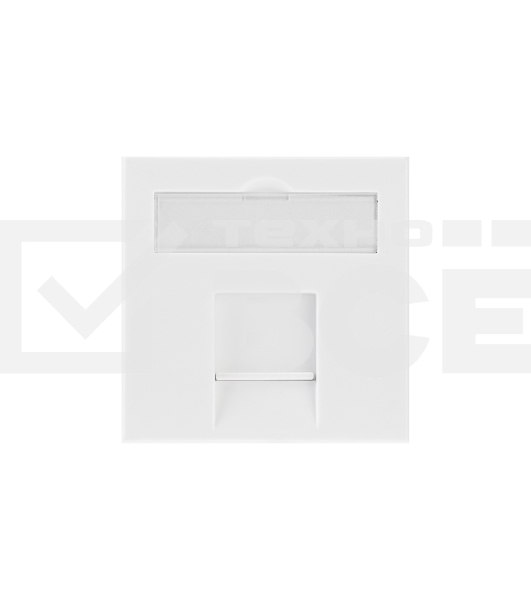 Вставка Rexant Mosaic 45x45, на 1 порт со шторкой