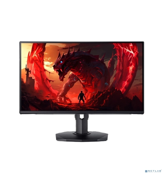 Монитор 24.5' Acer XF253QF4bmiiprx IPS 1920x1080, 400 Гц, 1 мс, 16:9, 250 кд/м², 2×HDMI 2.0, DP 1.4, 3.5 Jack, динамики (2×2 Вт), HDR10, FreeSync Premium, черный