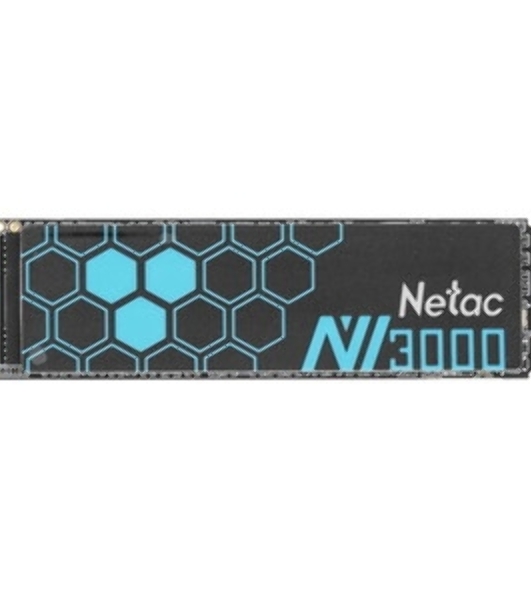 Накопитель SSD Netac NV3000, 1Tb, PCIe 3.0 x4, M.2 2280, NVMe, R/W 3100/2100