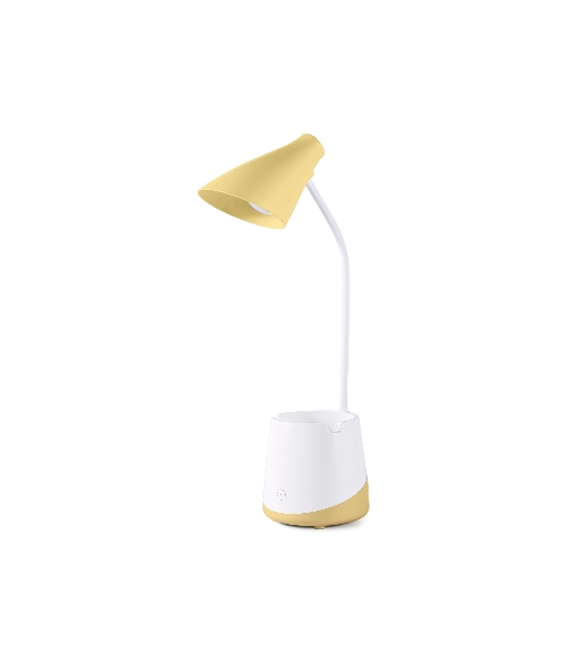 Светодиодная настольная лампа Ambrella light DE564 YL/WH желтый/белый LED 3000-6000K 5W