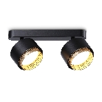 Светильник Ambrella light TN71288/2 BK/GD черный/золото GX53/2 max 12W 270*95*137, фото8