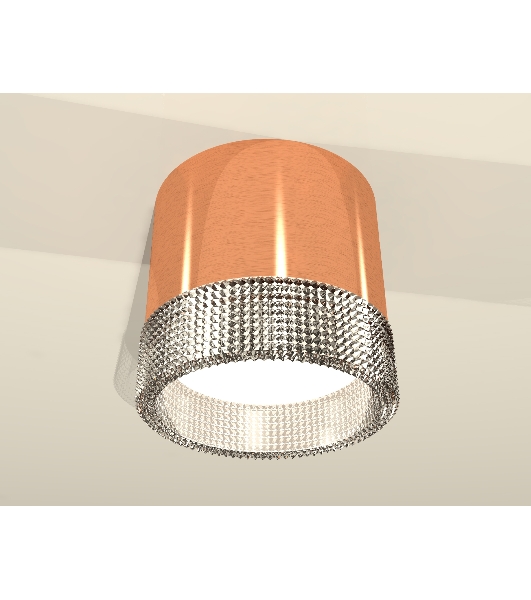 Светильник Ambrella Light XS8122020 PPG/CL золото розовое полированное/прозрачный GX53 (C8122, N8480)