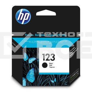 Картридж струйный HP 123 (F6V17AE) черный, 120 стр., для DeskJet 2130