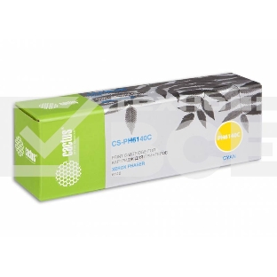 Картридж лазерный Cactus CS-PH6140C (106R01481) голубой (2000 стр.) для Xerox 6140