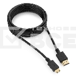 Кабель HDMI-miniHDMI Cablexpert CC-HDMI4C-10, 19M/19M, v2.0, медь, позол.разъемы, экран, 3.0м, черный, пакет, фото8