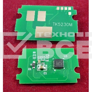 Чип для Kyocera EcosysP5021cdn/M5521cdn (TK5230M) Magenta 2.2K (ELP, Китай)