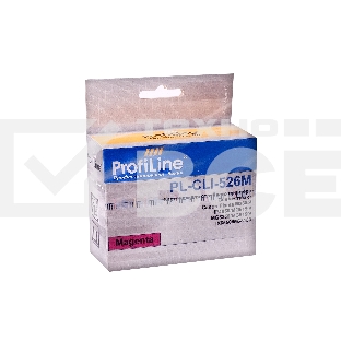 Картридж струйный PL-CLI-526M с чипом для принтеров Canon Pixma IP4850/MG5150/MG5250/MG6150/MG8150 Magenta водн ProfiLine