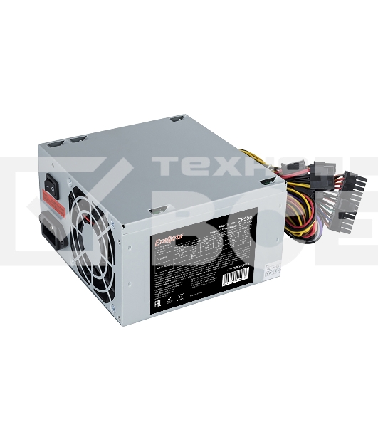 Блок питания ExeGate CP550 (EX282067RUS-PC), 550Вт, 80мм, серебряный