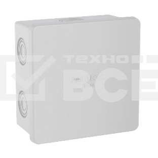 Коробка ответвит. с кабельными вводами. IP44. 80х80х40мм 53700 DKC