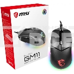 Мышь проводная MSI Clutch GM11 черный, 5000 dpi, USB, кнопки - 6, фото5