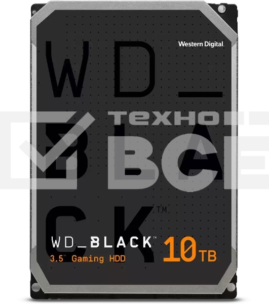 Жесткий диск Western Digital SATA 10TB 7200RPM 6GB/S 256MB BLACK WD101FZBX