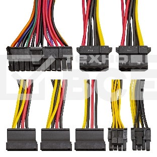 Блок питания 300W ExeGate F300AS, 300Вт, 80 PLUS, 40мм, серый