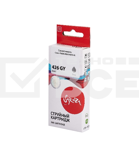 Струйный картридж Sakura 4560B001 (426 GY) для Canon, серый, 8,4 мл., 1520 к.