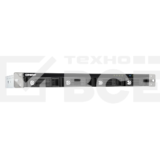Полка расширения сетевого хранилища без дисков channel QNAP DAS TR-004U 4-Bay 2.5/3.5 SATA  Type-C USB 3.1 Gen 1 (5 Gb/s )  Direct Attached Storage with Hardware RAID. W/o rail kit RAIL-B02